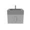 Castello Usa Nile 24-inch Gray Vanity Set with Gray Top and Chrome Handles CB-MC-24G-CHR-2053-GR - alternate 7